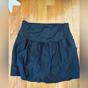Island Escape Black Swim Skirt